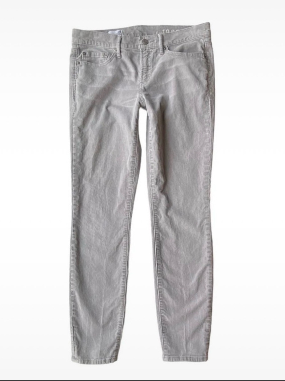 GAP Women's Skinny corduroys in Light Gray